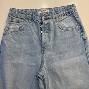 Pull&Bear Sky Blue Denim Pants
